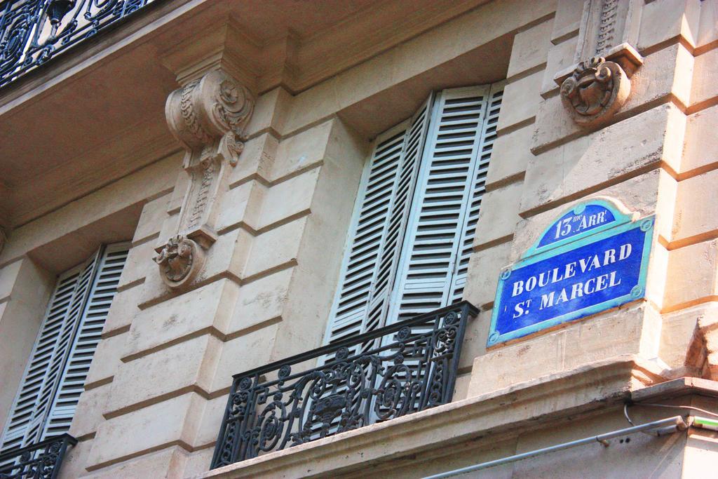 פריז Hotel Saint Marcel מראה חיצוני תמונה