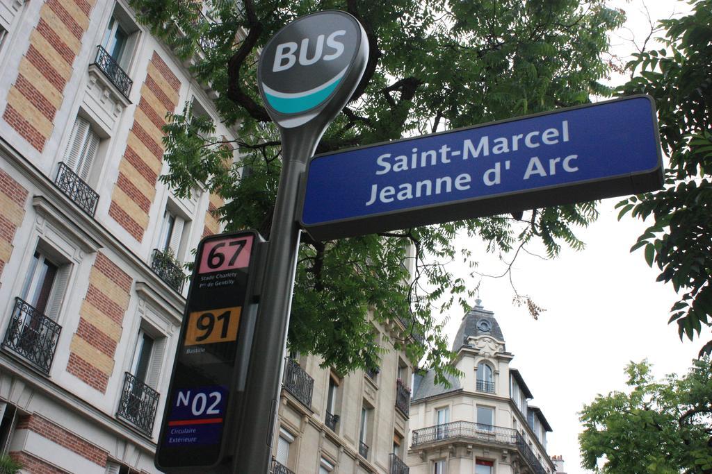 פריז Hotel Saint Marcel מראה חיצוני תמונה